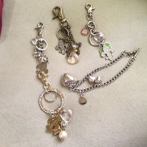 KATHY VAN ZEELAND Bundle of Key Chains/Bag Charms